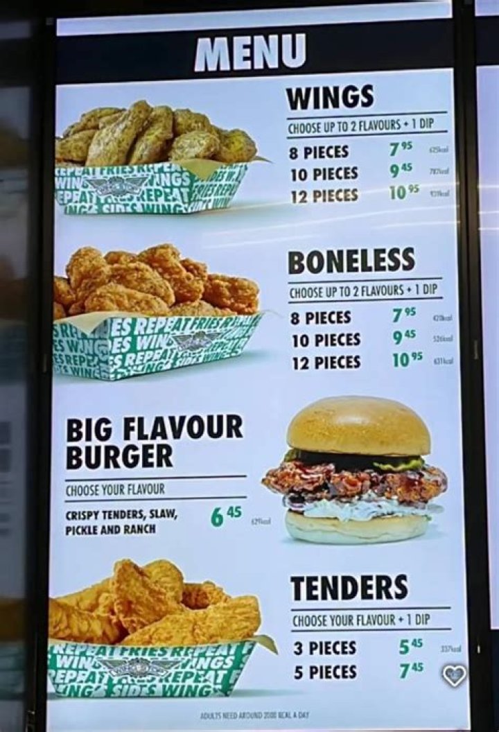 Wingstop Ingredients List PDF – Full Breakdown & Recipes