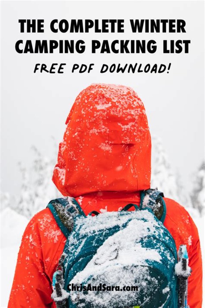 Winter Camping Checklist PDF: Essential Gear & Tips for Cold Weather Adventures