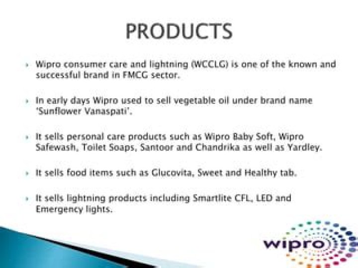 Wipro FMCG Products List PDF: Complete Guide & Download