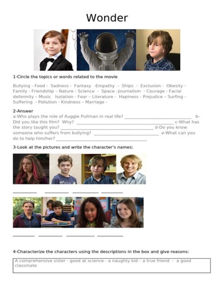 Top Wonder Movie Questions PDF: Test Your Movie Knowledge