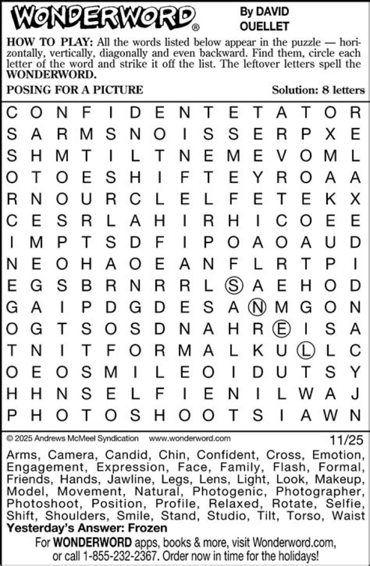 Wonderword Revealed: Newspaper Answers Today – Free PDF Download