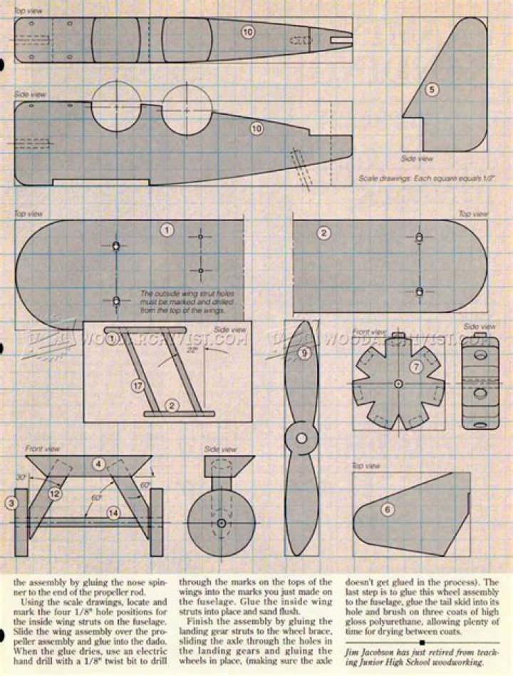 Wooden Airplane Plans PDF: Build Your Own Plane at Home