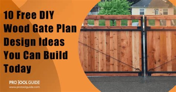Wooden Gate Plans PDF – Download Free Blueprint Designs