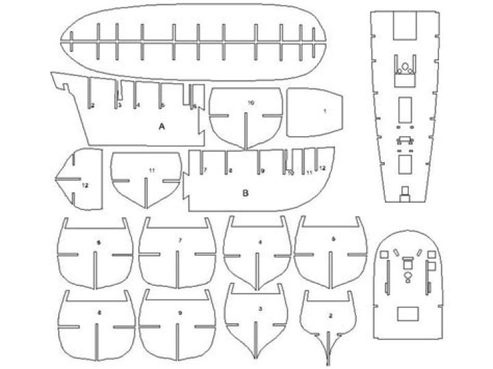 Free Download Wooden Model Ship Plans PDF – Easy DIY Ship Building