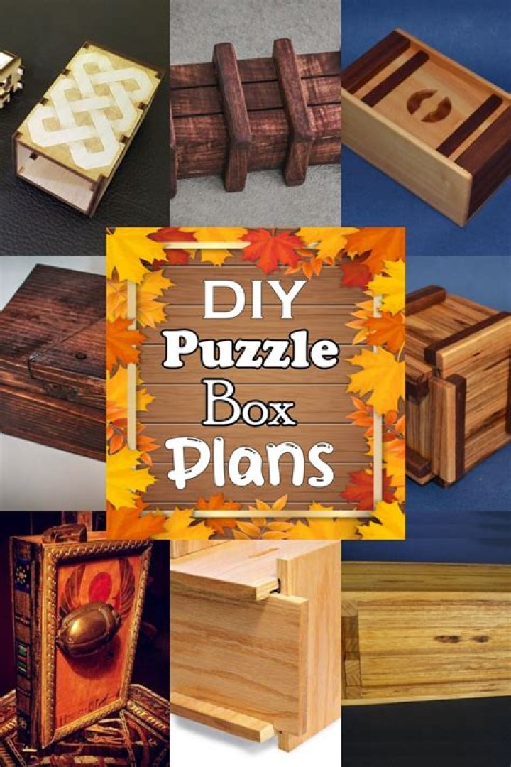 Wooden Puzzle Box Plans PDF – Easy DIY Wooden Puzzle Box Tutorial