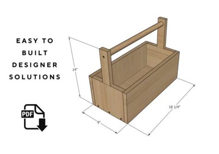 Wooden Toolbox Plans PDF: Build Your DIY Storage Solution
