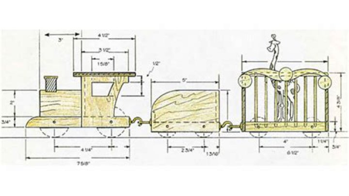 Wooden Train Plans PDF: Build Your Own Miniature Train Set