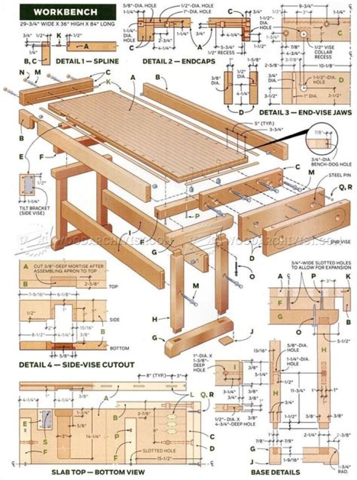 Woodworkers Bench Plans PDF: Build Your Own Classic Wooden Bench
