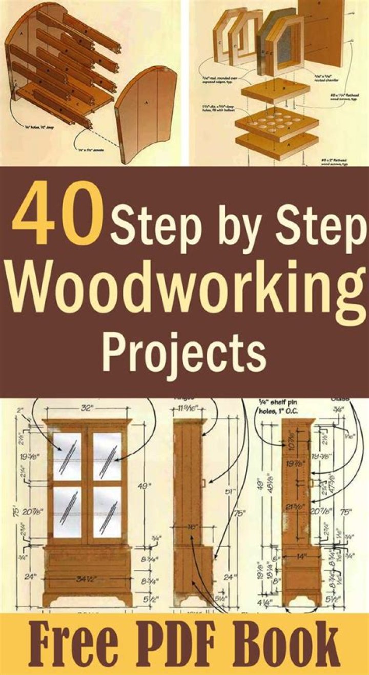 Free Woodworking Plans PDF Book: Build Projects Step-by-Step