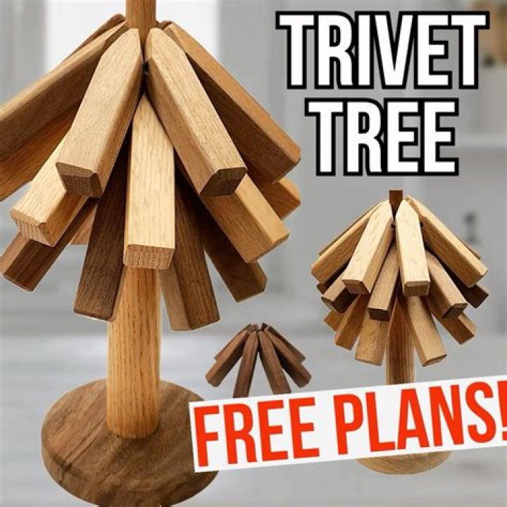 Free Woodworking Trivet Tree Plans PDF – Easy DIY Projects