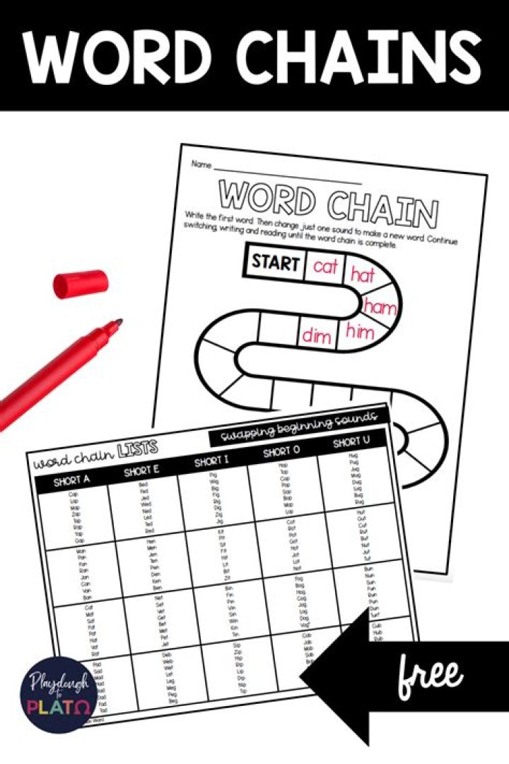 Free Word Chain Answers PDF – Solve Fun Word Puzzles