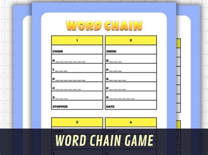 Word Chain Game Answers PDF: Free Printable Answers & Tips
