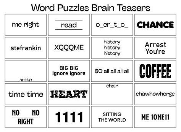 Word Picture Puzzles with Answers PDF – Solve & Learn