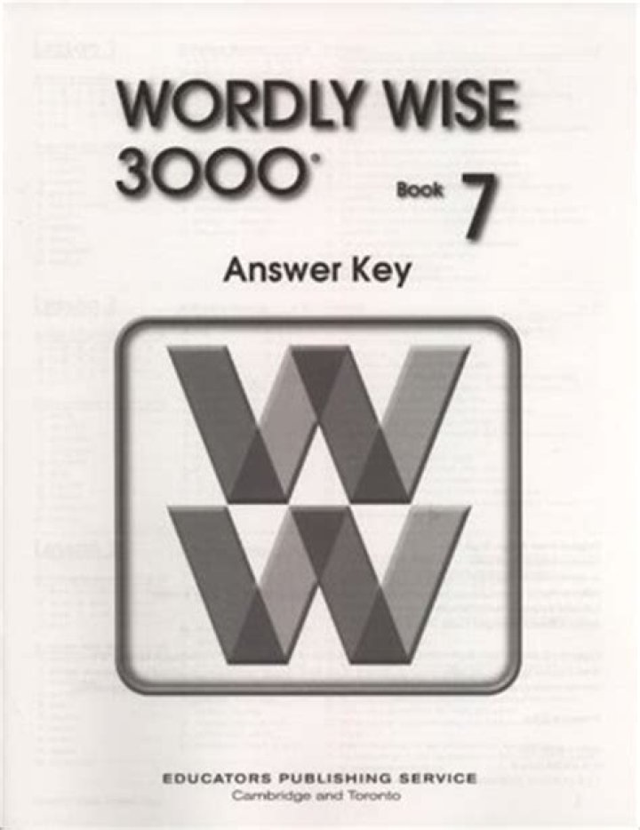 Wordly Wise 3000 Book 4 Answer Key Free PDF – Instant Access