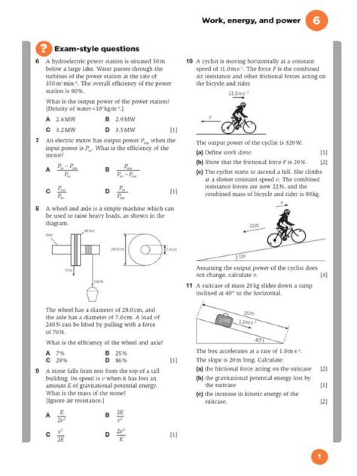Work, Energy, and Power: Essential Questions & Answers PDF