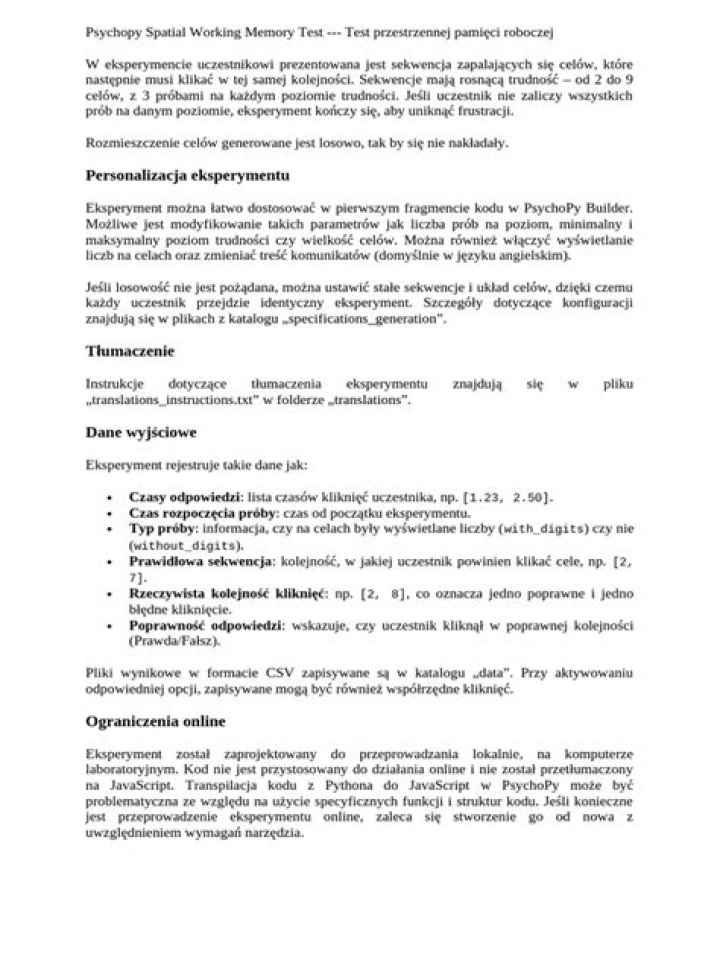 Free Working Memory Test PDF: Instant Results & Expert Analysis