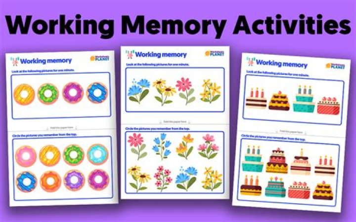Free Working Memory Worksheets PDF for Improved Learning & Focus
