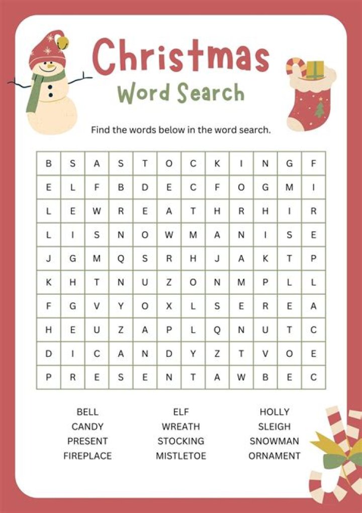 Free Christmas Worksheets PDF – Printable Holiday Activities for Kids