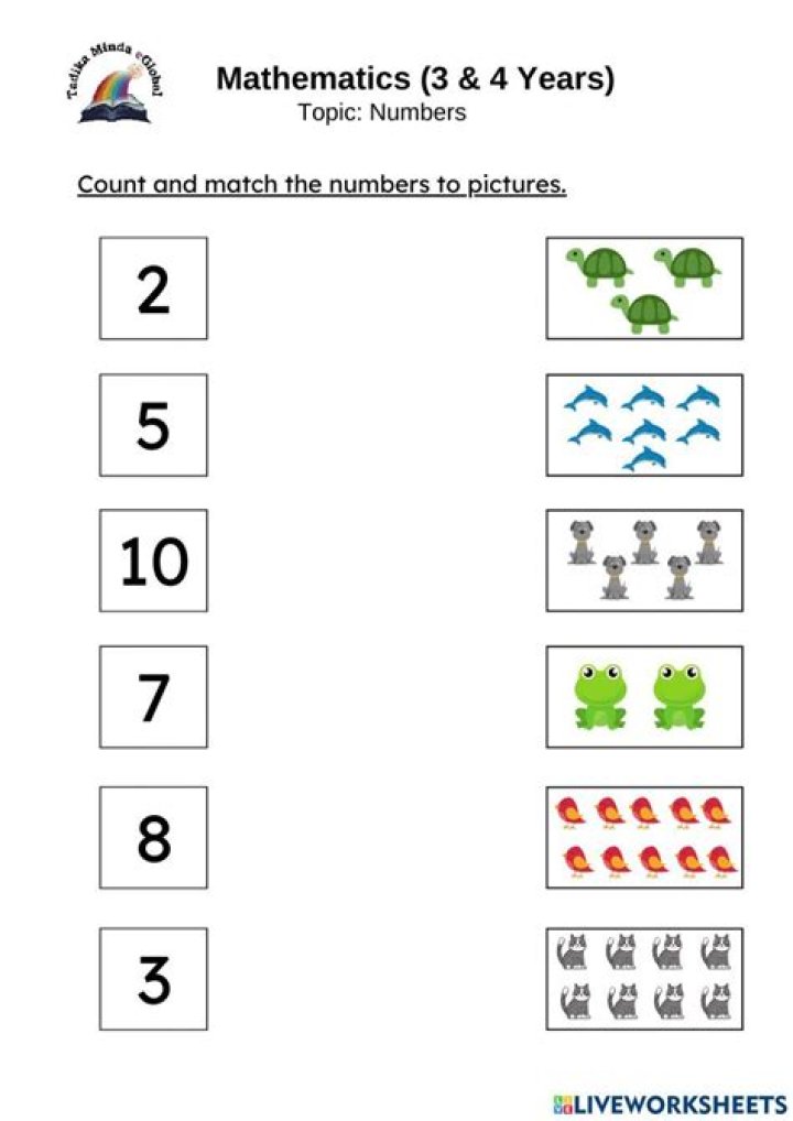 Free Printable PDF Worksheets for 4-Year-Olds | Easy Fun Activities