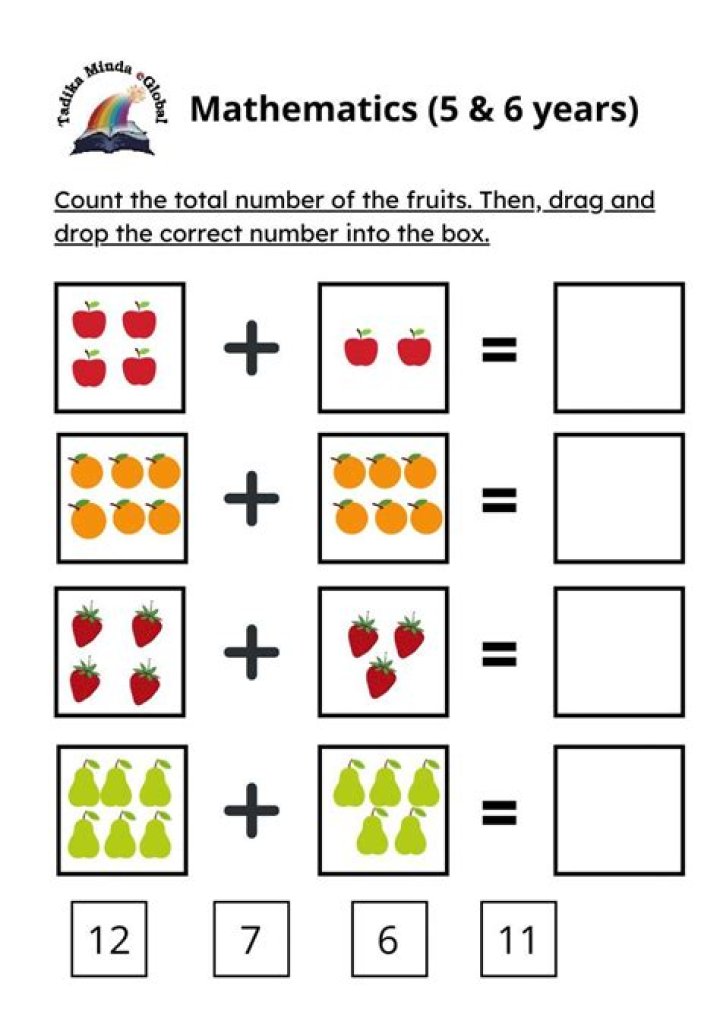 Free Printable Worksheets for 6-Year-Olds PDF – Fun Learning Activities