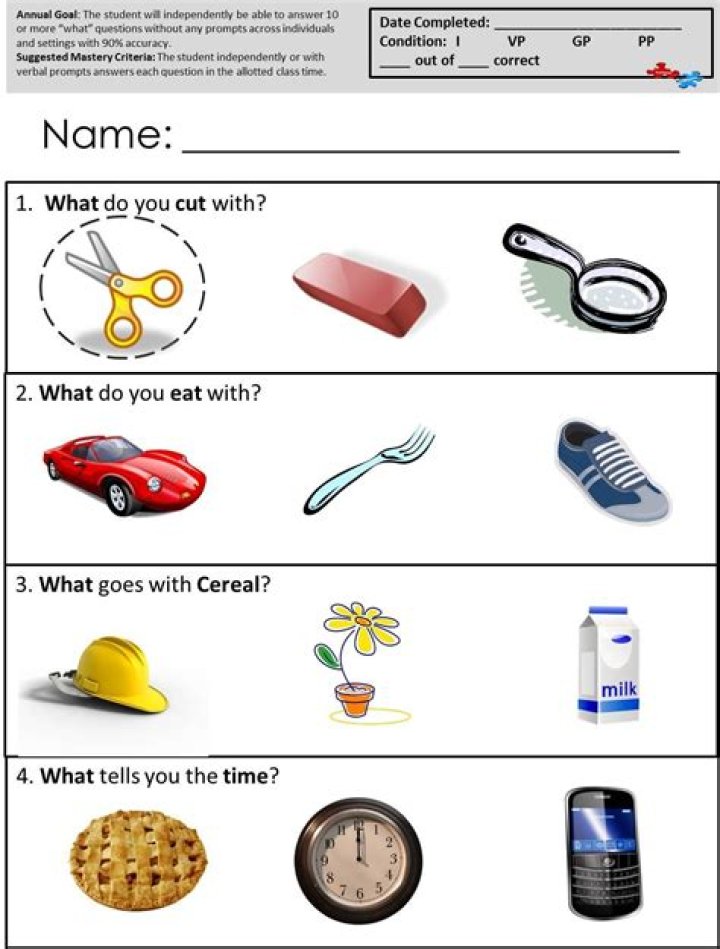 Essential Worksheets for Autistic Students – Free PDF Download