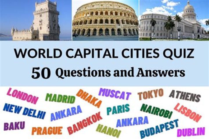 World Cities Quiz Questions and Answers PDF – Test Your Global Knowledge