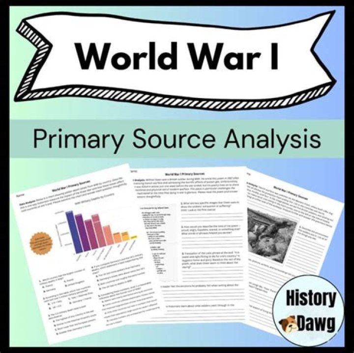 World War 1 Primary Source Analysis Answers PDF: Expert Study Guide