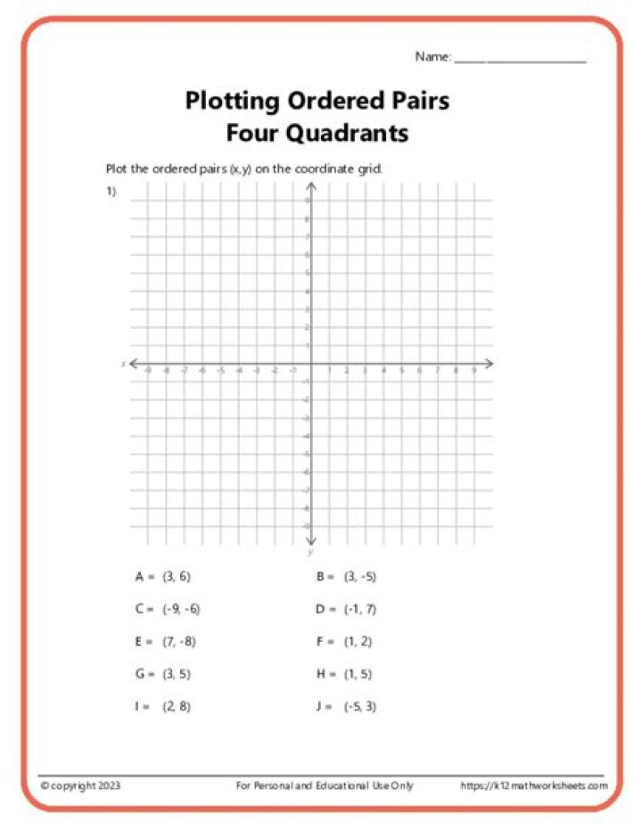 Solve Ordered Pairs: Writing Equations Homework 5 Answer Key PDF