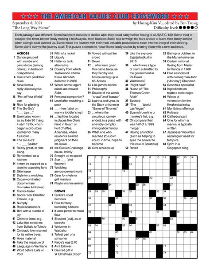WSJ Saturday Crossword Answers Today – Free PDF Download