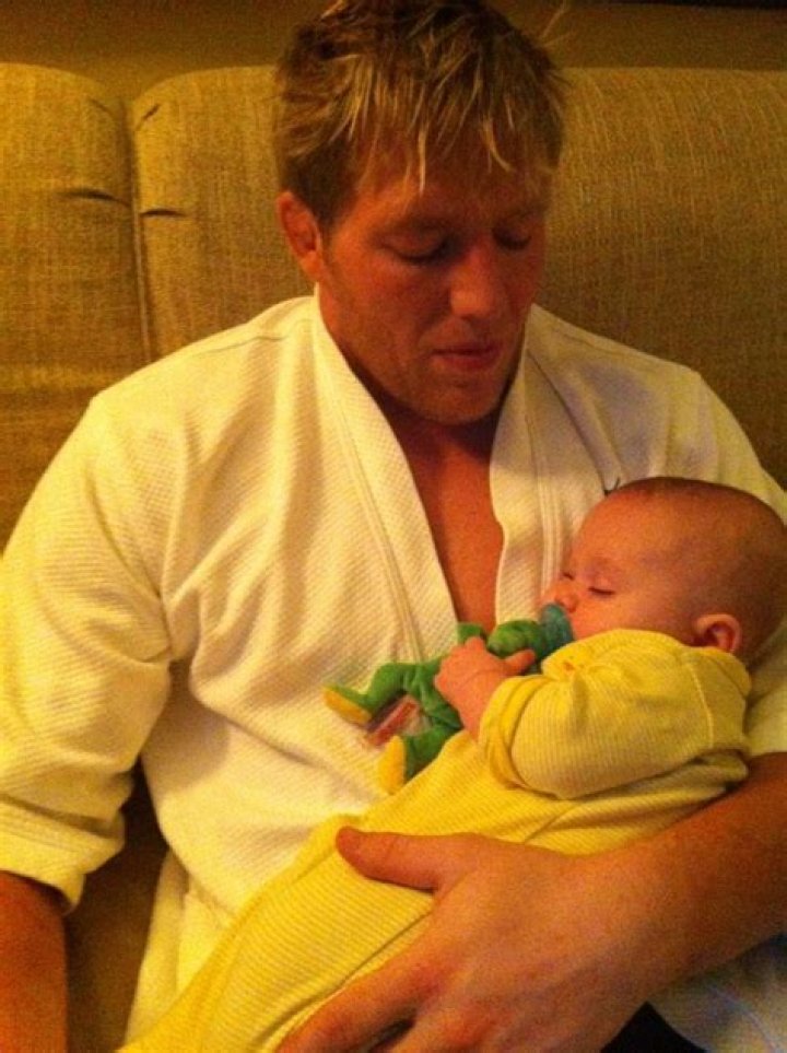WWE Superstar Jack Swagger (Jacob Hager) and his wife Catalina Hager