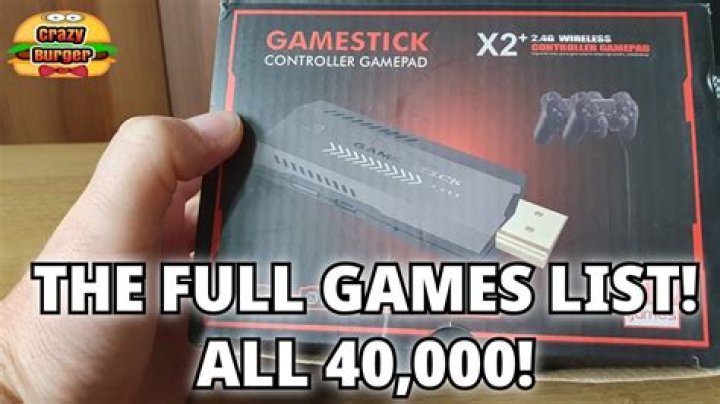 X2 Pro Game Stick Game List PDF: Complete Compatibility Guide