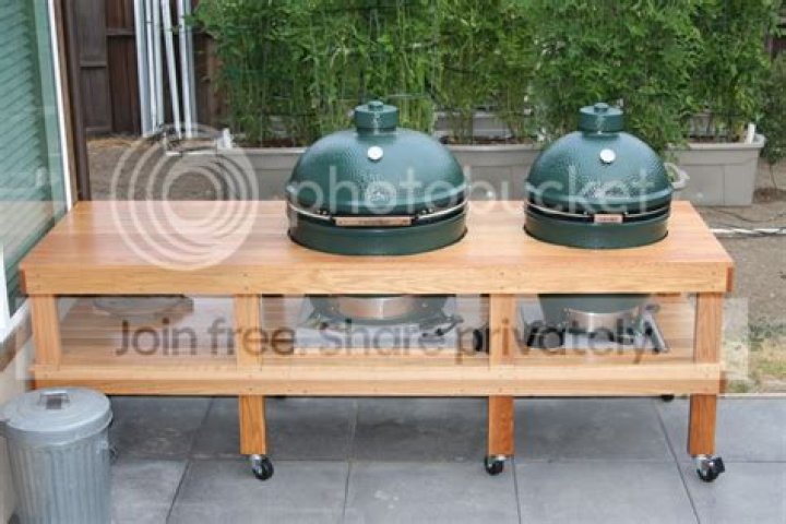 Xl Big Green Egg Table Plans PDF – Download Full Design & Build Guide