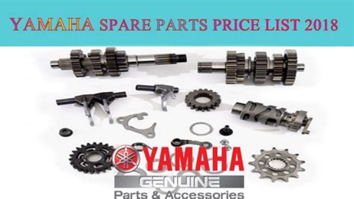 Yamaha Spare Parts Price List PDF – Affordable Replacement Parts for Yamaha Motors