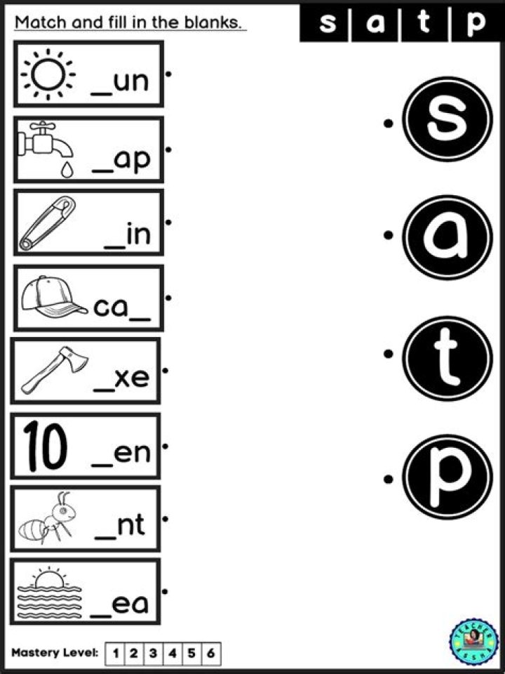 Year 1 Phonics Worksheets PDF – Printable Learning Resources