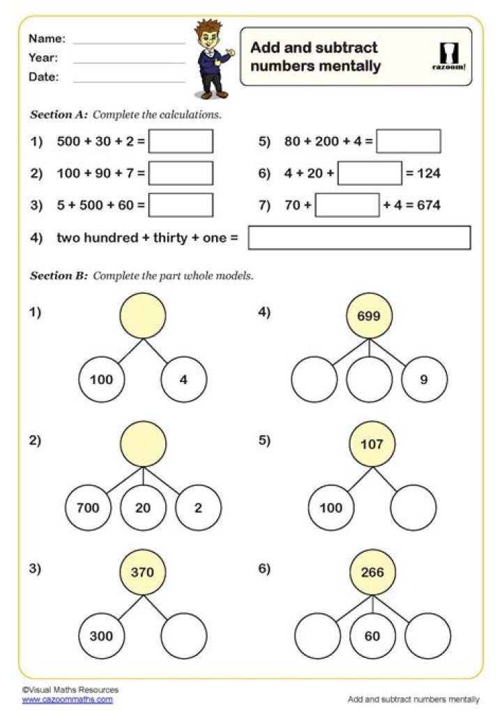 Year 3 Maths Worksheets PDF Free Download – Instant Printable Resources