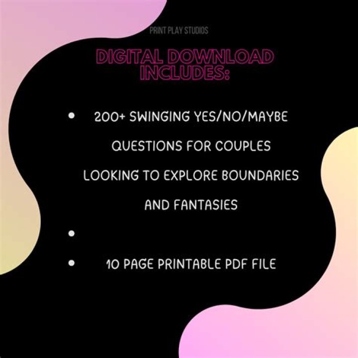Yes No Maybe List for Couples: Essential PDF Guide