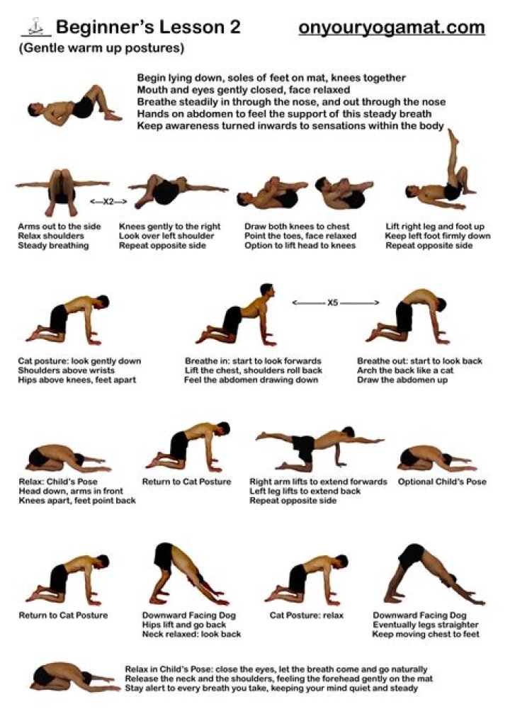 Download Free Yoga Lesson Plans PDF for Beginners & Advanced Practitioners