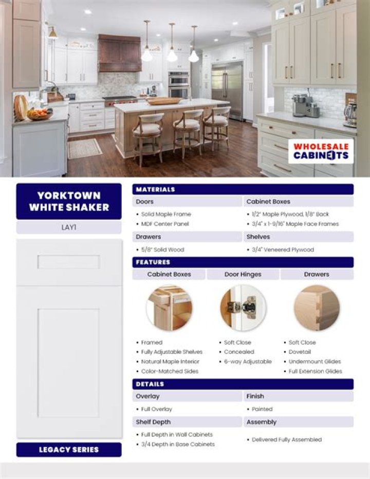 Yorktown Cabinets Price List PDF – Affordable Kitchen Cabinet Prices