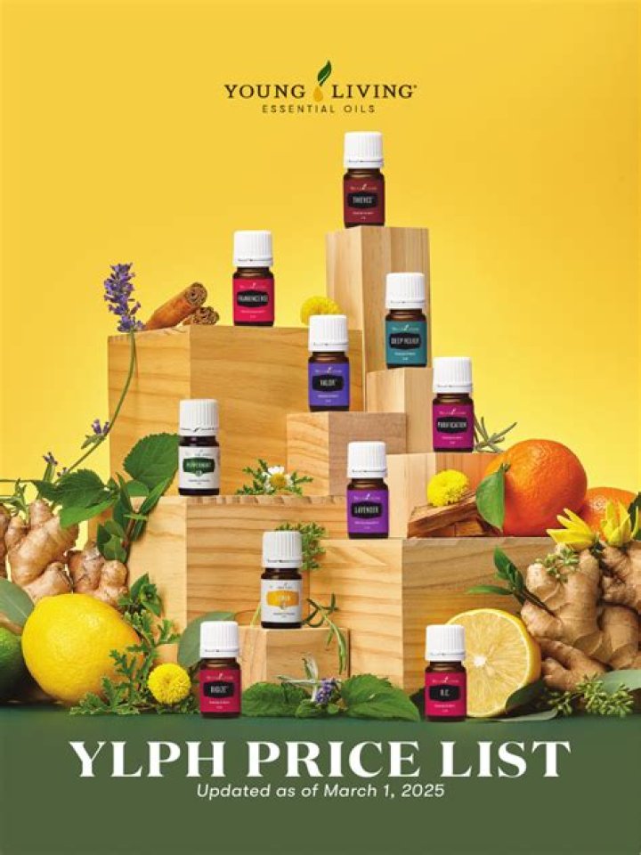 Young Living Price List 2017 USA PDF – Affordable Young Living Options