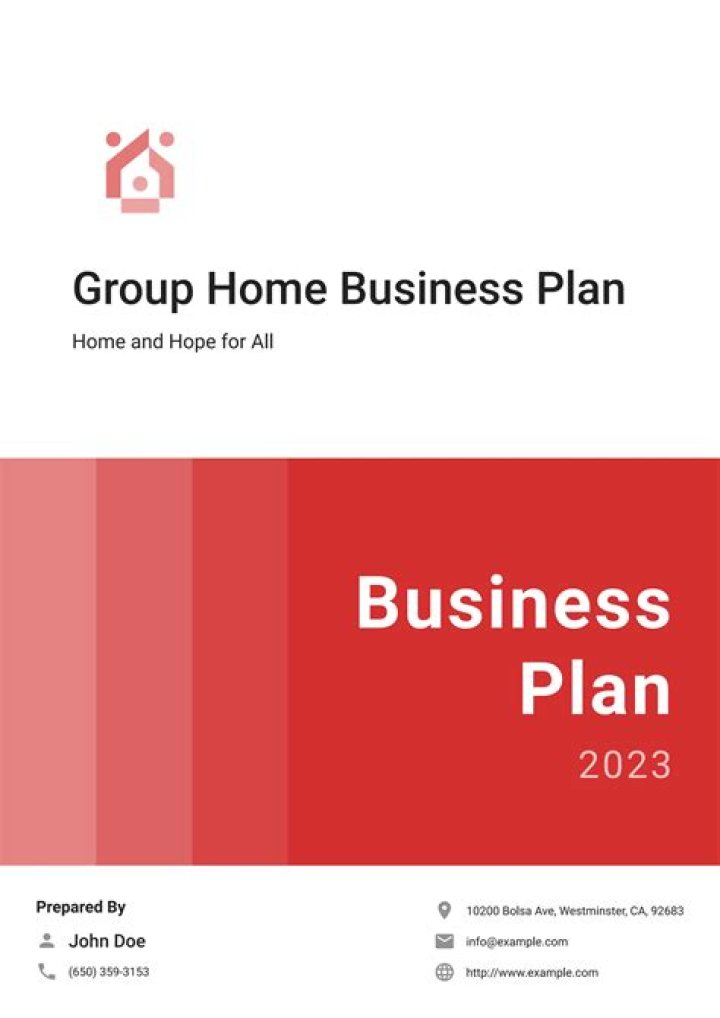 Essential Youth Group Home Business Plan PDF for Successful Operations