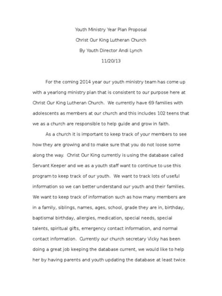 Youth Ministry Year Plan 2024: Comprehensive PDF Guide