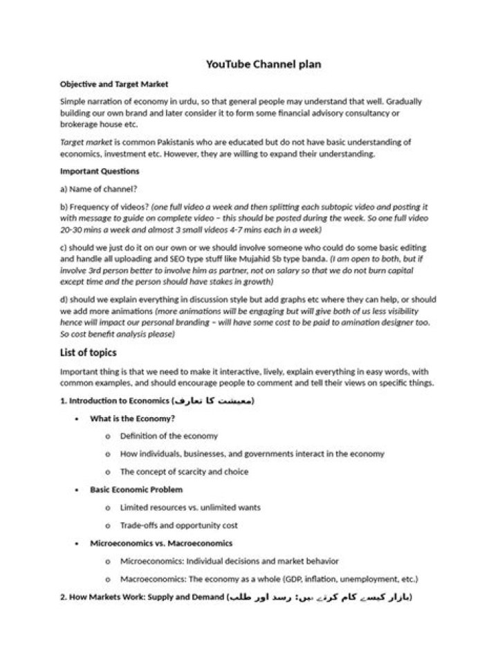 YouTube Channel Plan PDF – Step-by-Step Launch Guide