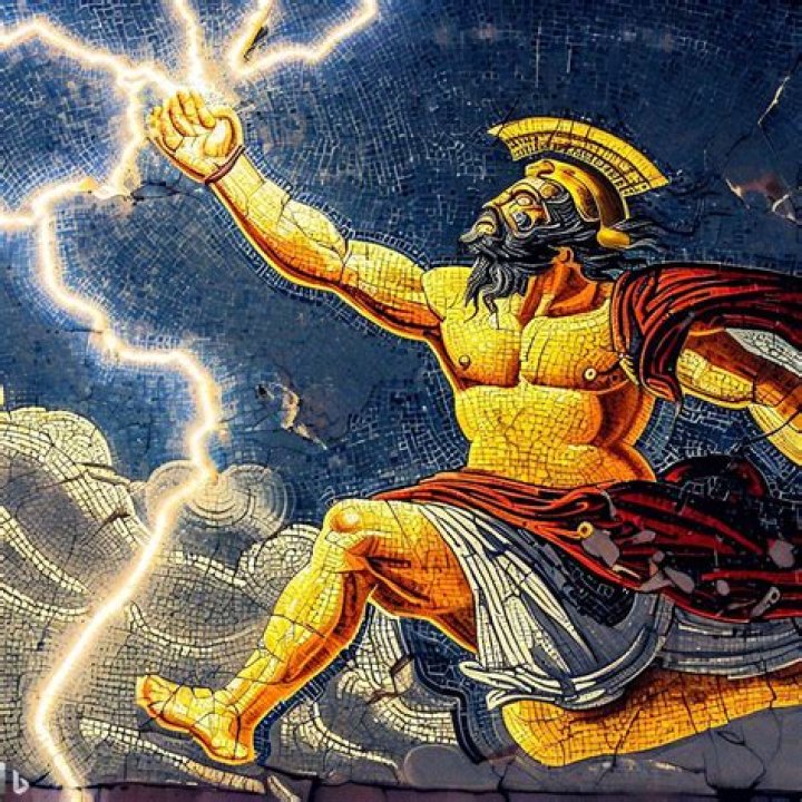 Zeus Ma&icirc;tre des dieux et de l'univers Dieu du ciel Greek mythology art, Zeus god, Greek and