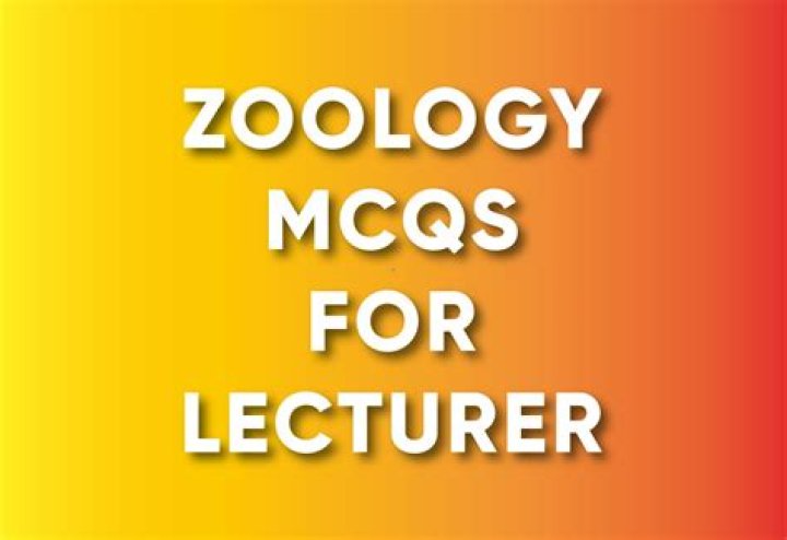 Zoology MCQs for Lecturer Test PDF – Download Exam-Ready Questions