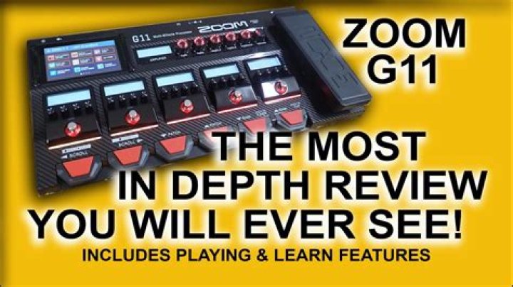 Zoom G11 Effects List PDF: Full Guide & Key Features
